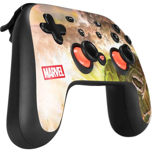 Marvel Hulk Savage Hulk Google Stadia Controller Skin